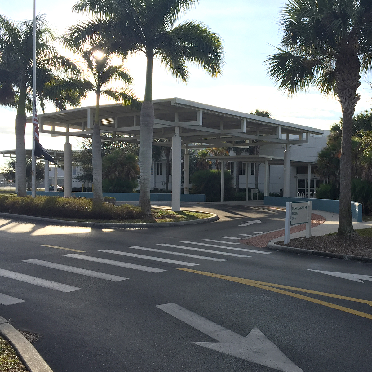 Exterior shot of the Northwest Regional Library building