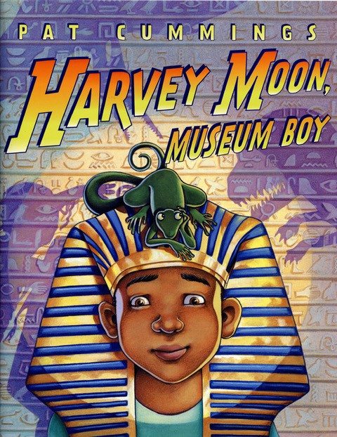 Cover of the book, "Harvey Moon, Museum Boy".