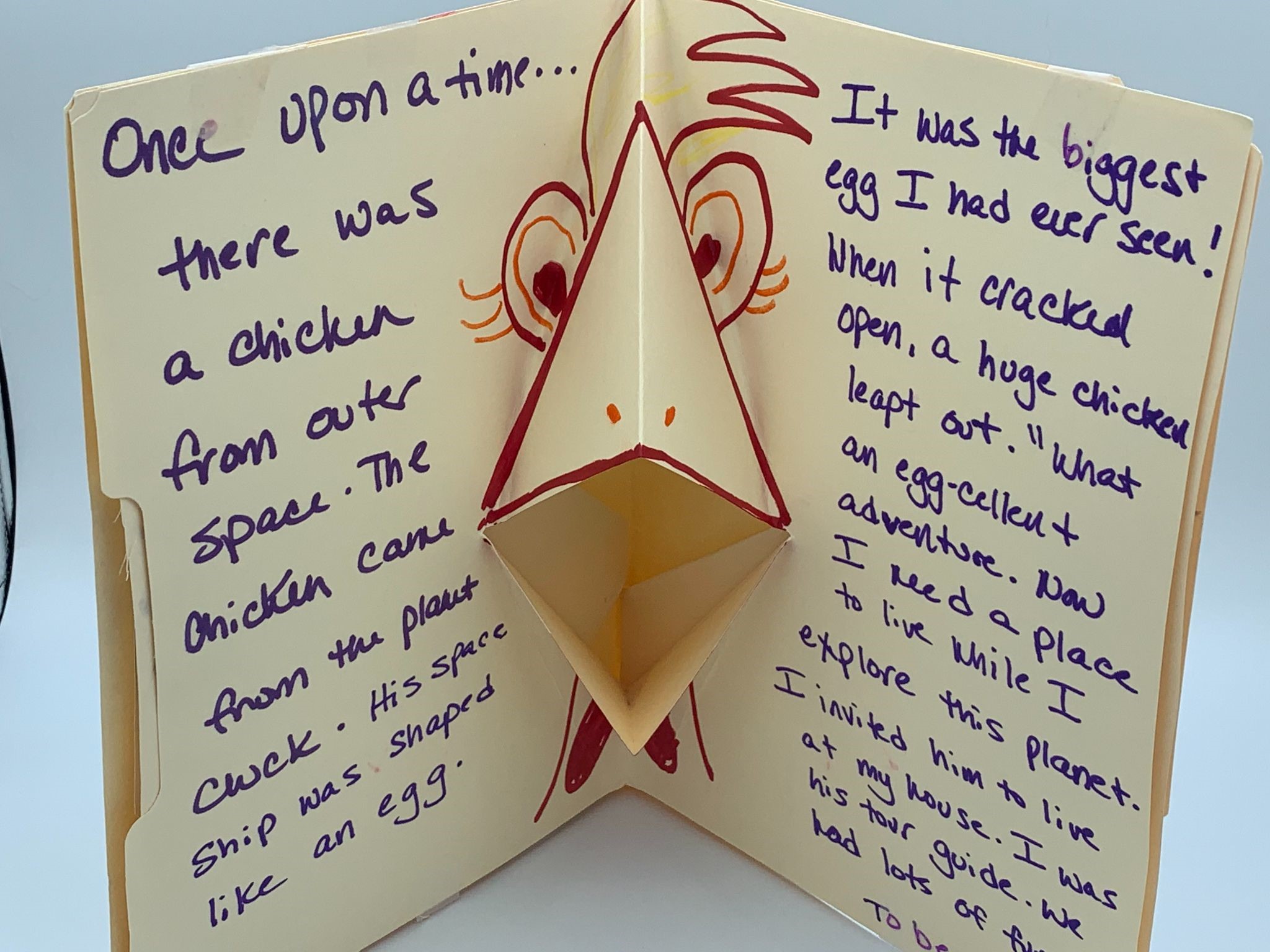 Picture of a pop-up book.