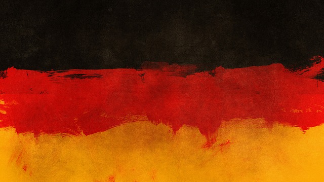 painting of the German flag