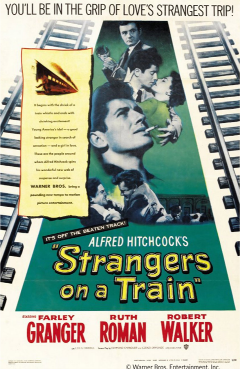 Strangers on a Train film cover