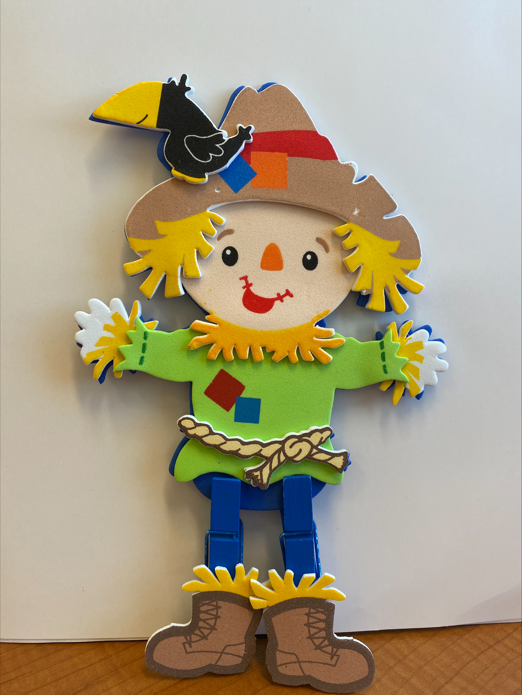 Scarecrow Clothespin Craft