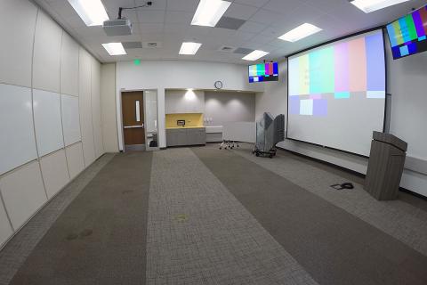 South A with open room and large screen