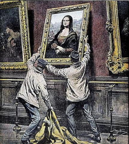 Stealing Mona Lisa