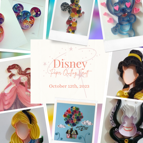 Disney Paper Quilling Crafts