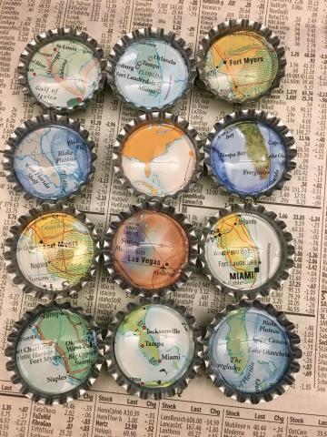 Bottle Cap Magnets