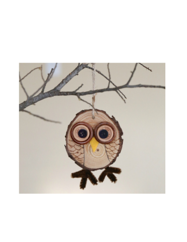 Wooden Owl Craft