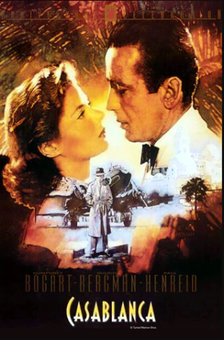 Casablanca Movie Poster