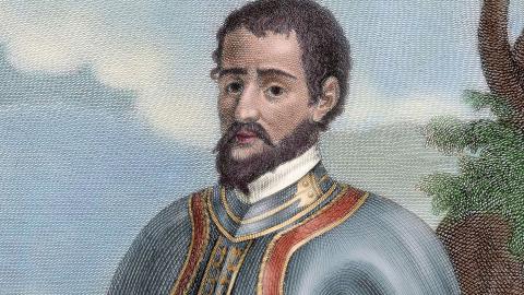 painting of Hernando de Soto