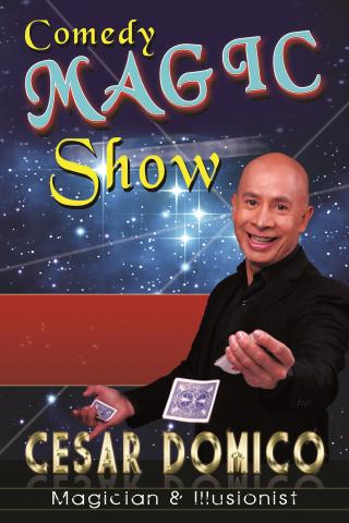 Cesar Domico Magic Show Flyer