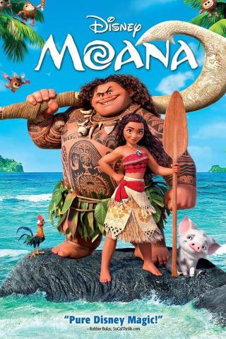 Disney's Moana DVD cover