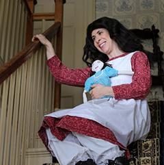 Helen Keller character by Sheryl Faye