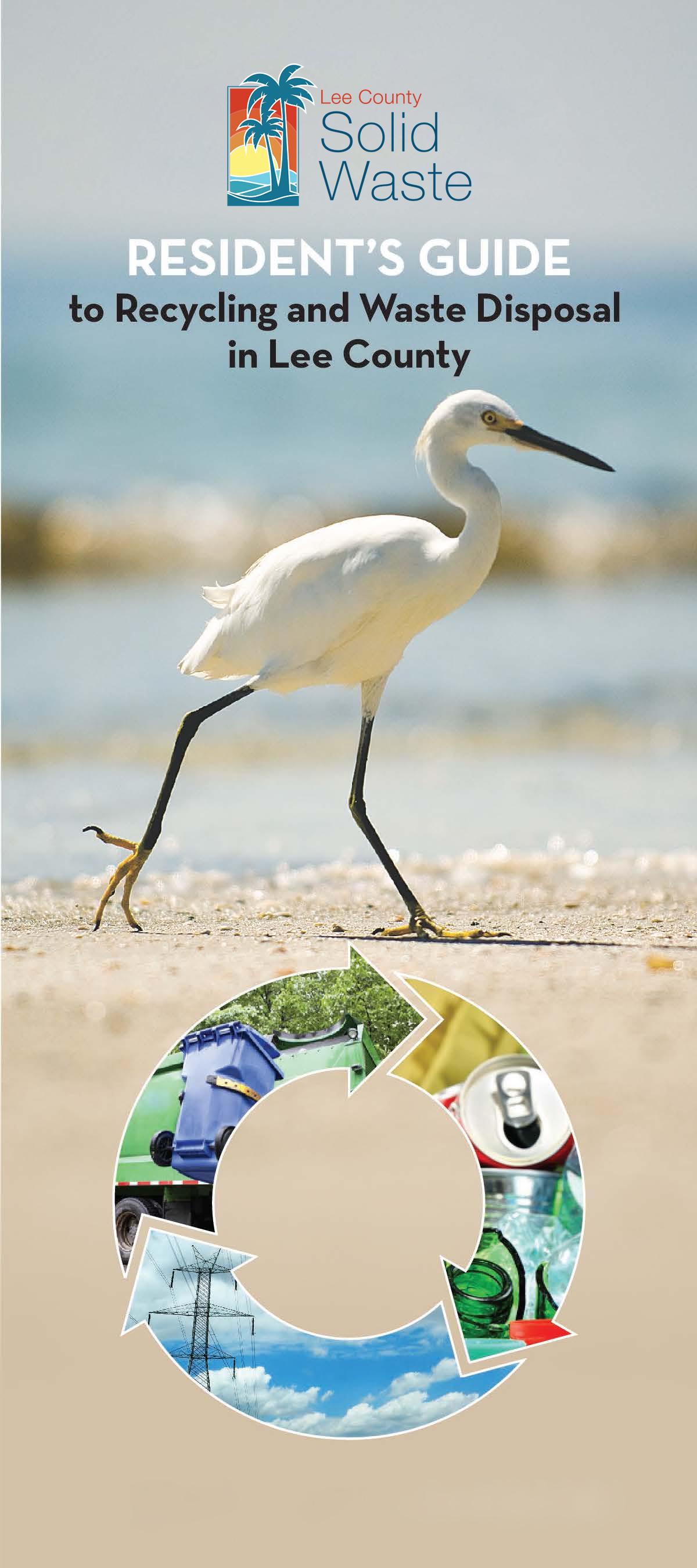 Cover of Resident's Guide to Recycling and Waste Disposal in Lee County