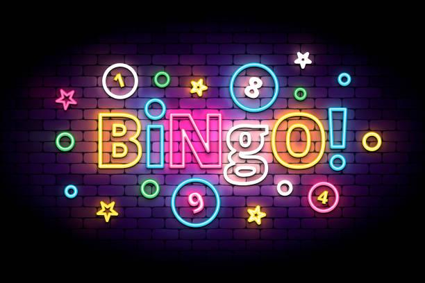 Image of "Bingo!" lettering in bright, neon colors.