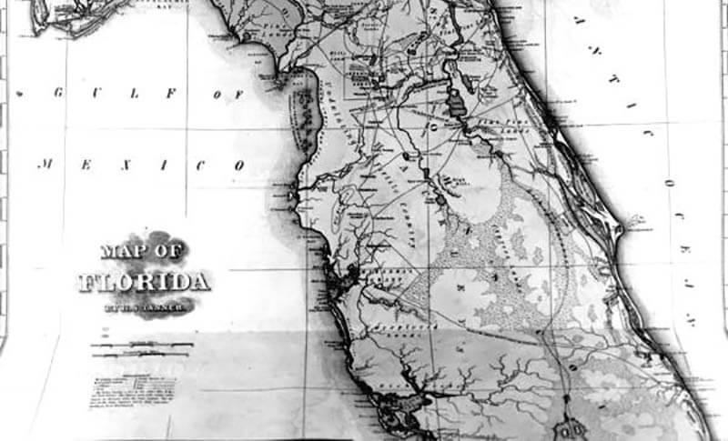 Historic Map of Florida