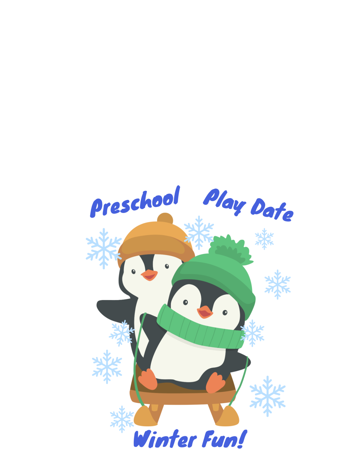 Preschool Playdate Winter Fun!