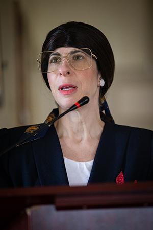 Sheryl Faye as Ruth Bader Ginsburg