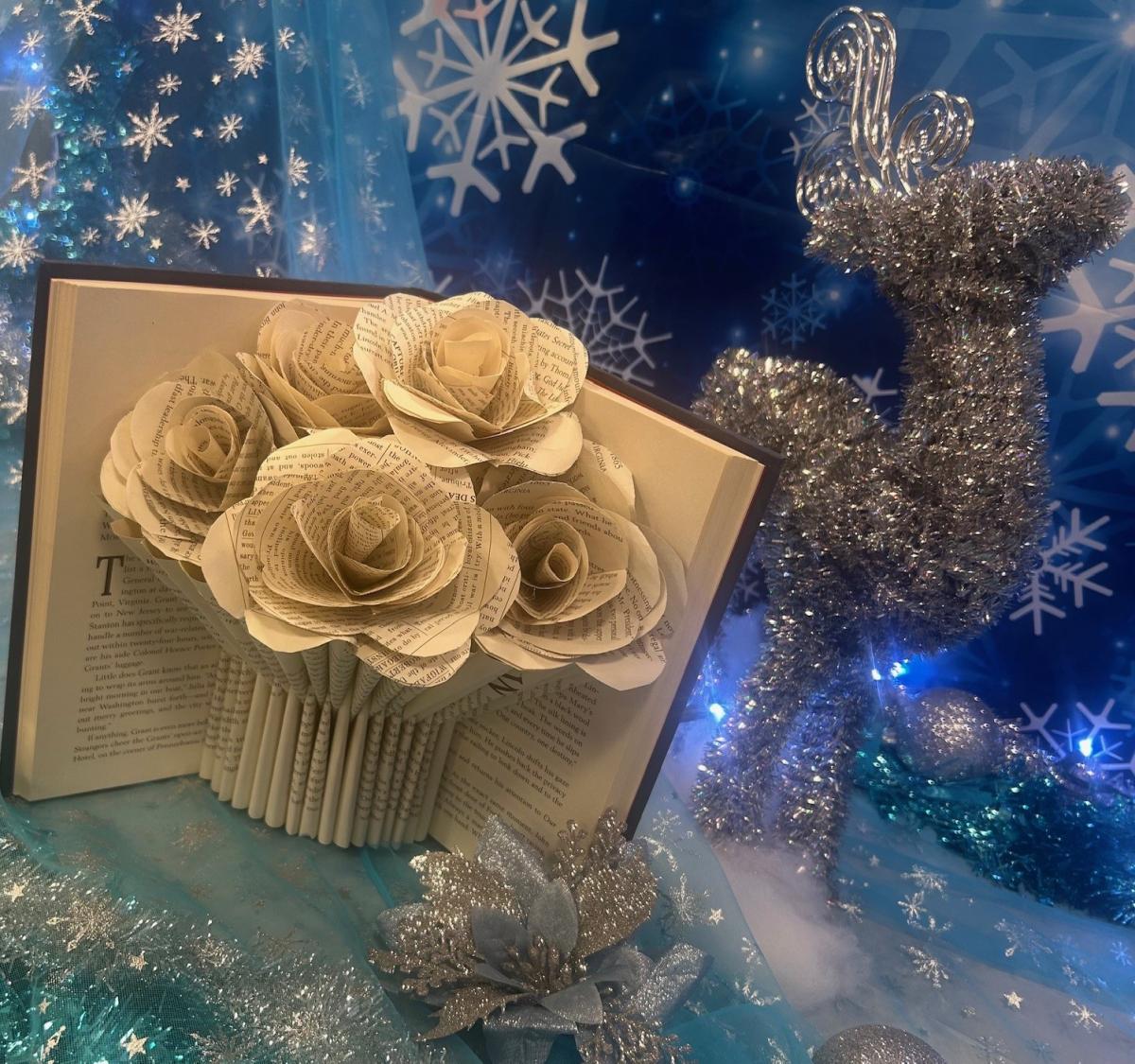 example of paper flower bouquet