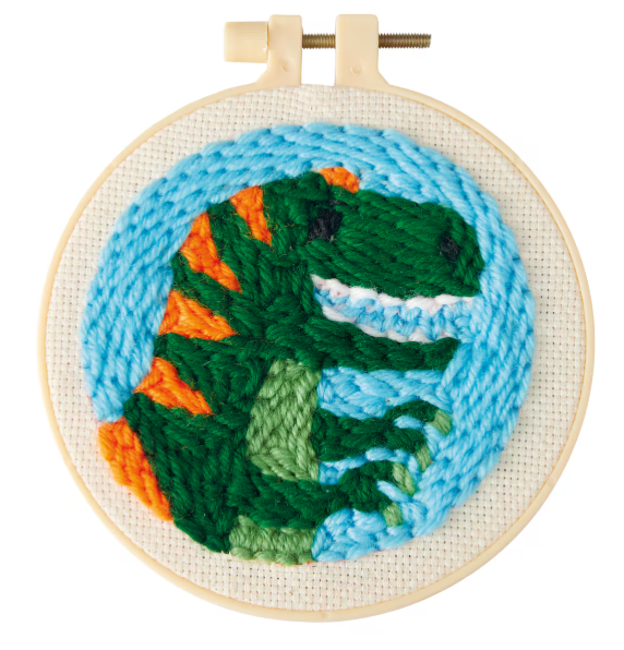 Dinosaur punch needle 