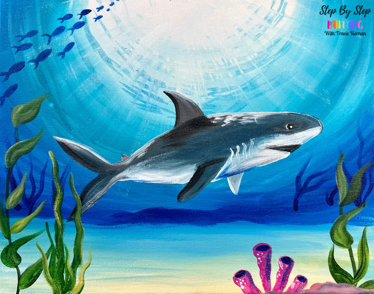 Sample Shark Painting