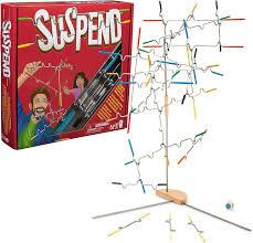 Suspend game, balancing wires, in process and box.